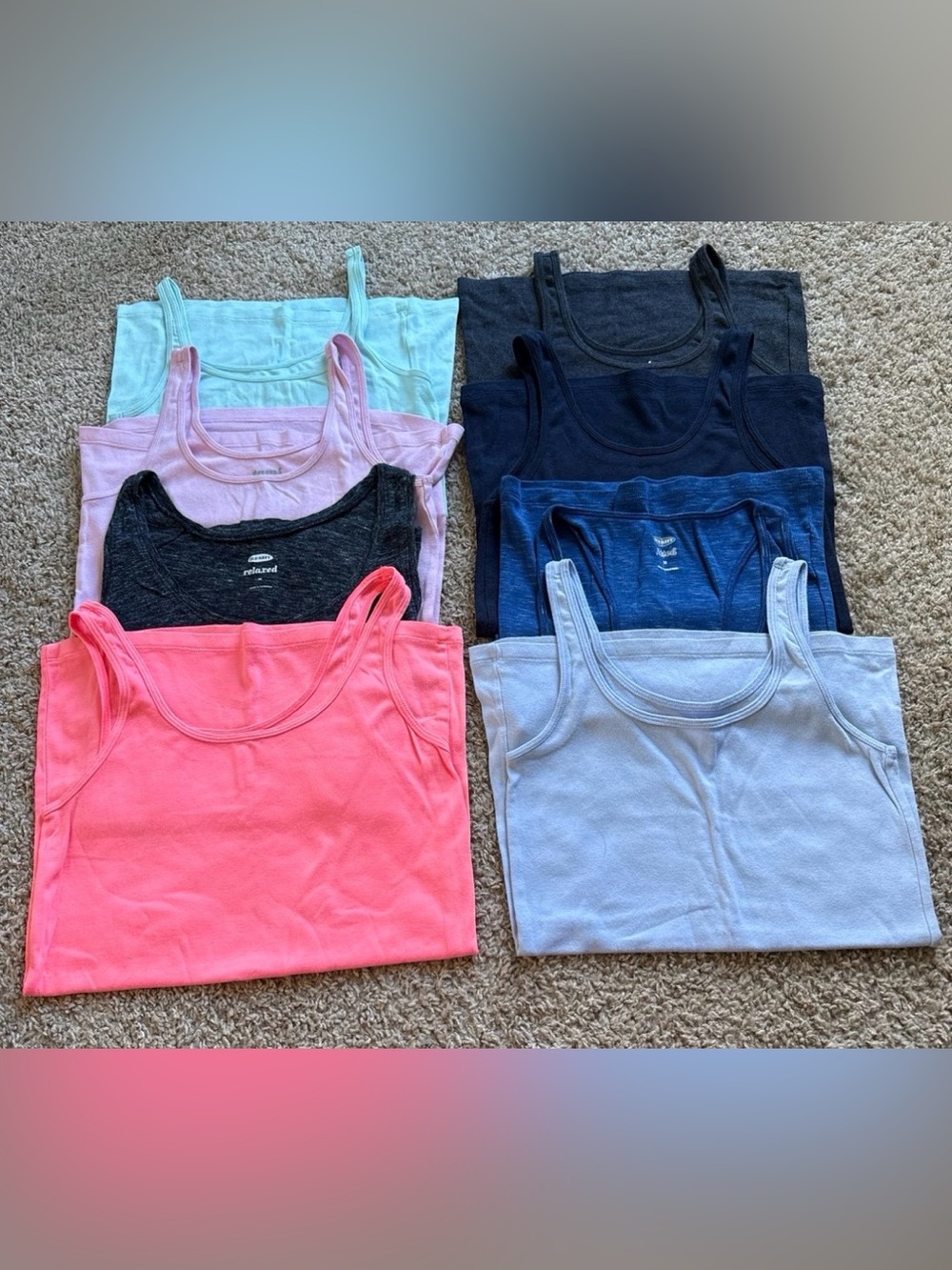 Old Navy Women’s Set of 12 Tank Top Bundle